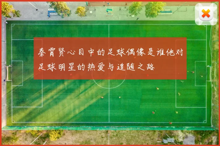 秦霄贤心目中的足球偶像是谁他对足球明星的热爱与追随之路