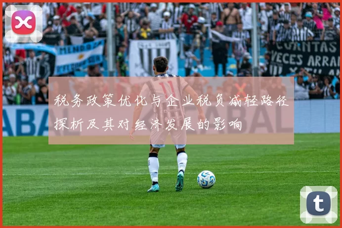 税务政策优化与企业税负减轻路径探析及其对经济发展的影响
